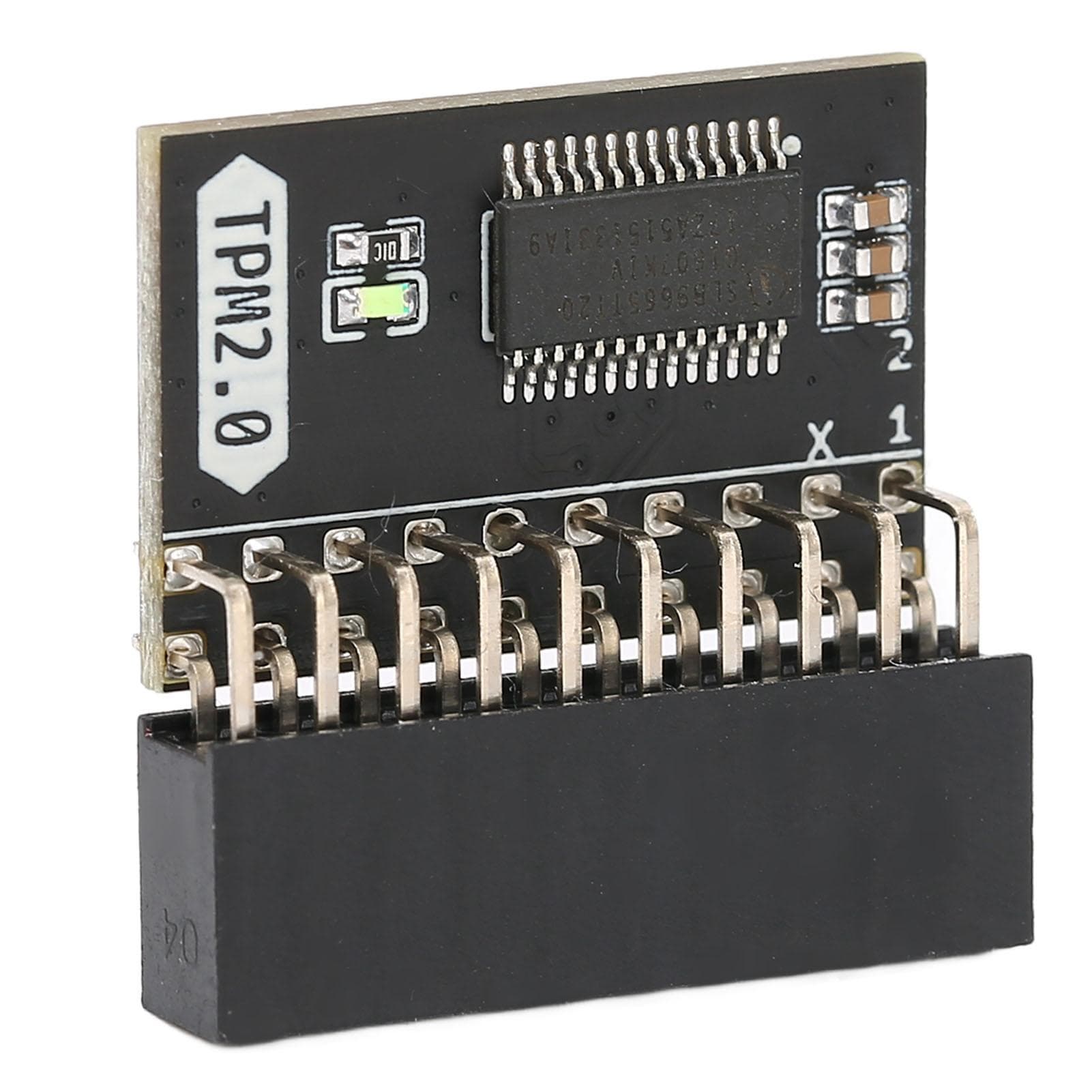 TPM 2.0 Encryption Security Module 20pin Strong Encryption TPM Processor Black TPM Module System