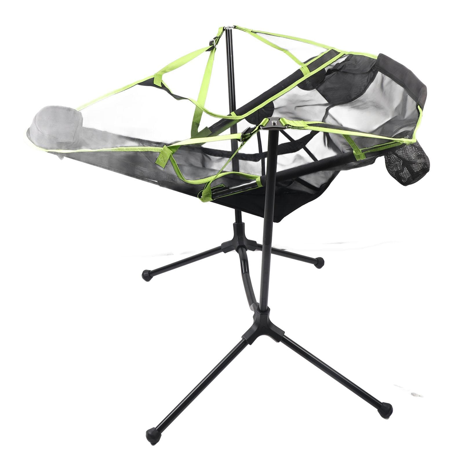 Camping Rocking Chair Aluminium Alloy Folding Adjustable Portable Camping Chair with Carrying Bag