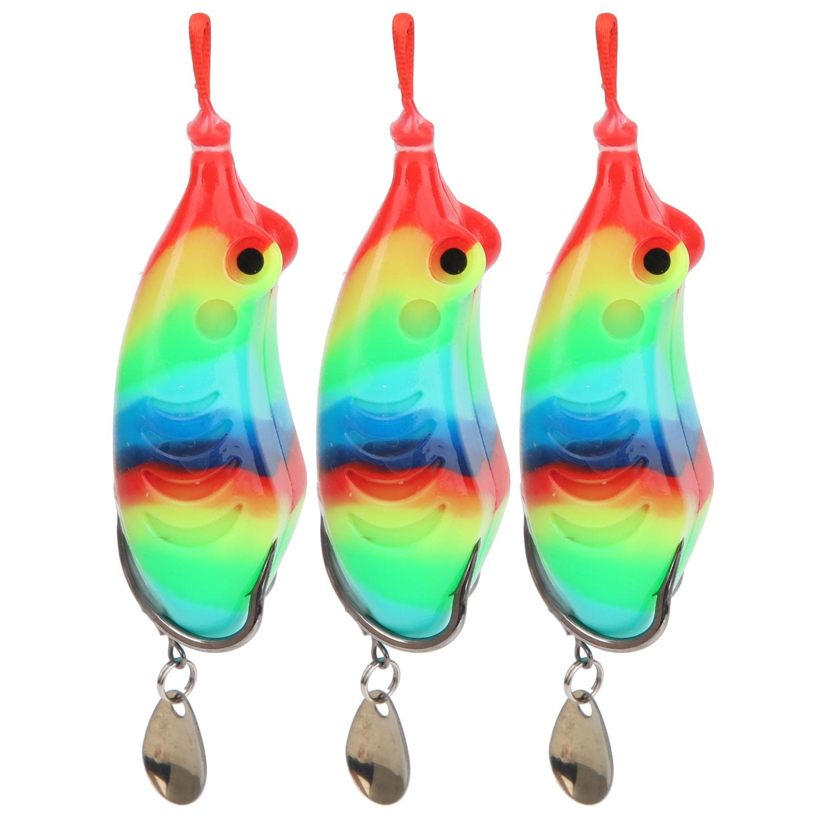 3PcsSet Artificial Fishing Lures Modified Fishing Soft Bait Plastic Lures Kit Set10#
