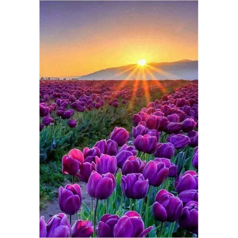 Diamond Embroidery Lavender 5D DIY Diamond Painting Diamond Mosaic Pictures Home Decor 20X30CM