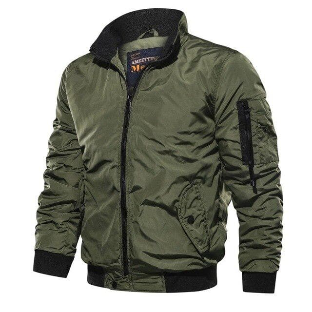 Military Jacket Men Windproof Autumn Winter Bomber Jacket Man Outwear Casual Mens Flight Jackets M