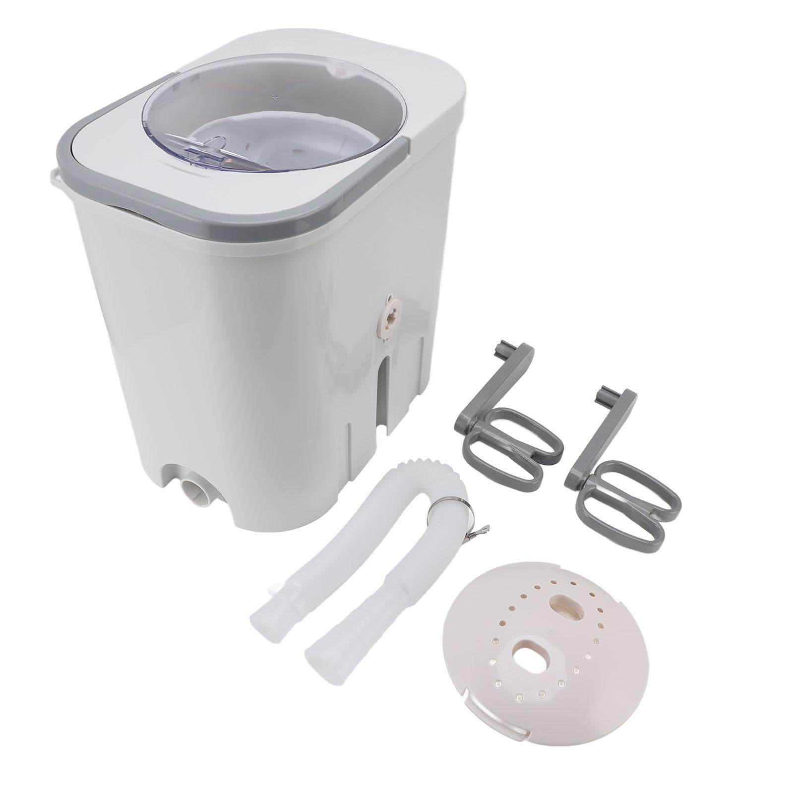 Manual Clothes Washer Energy Saving Portable Hand Crank Rotary Washing Machine for Dormitory Small