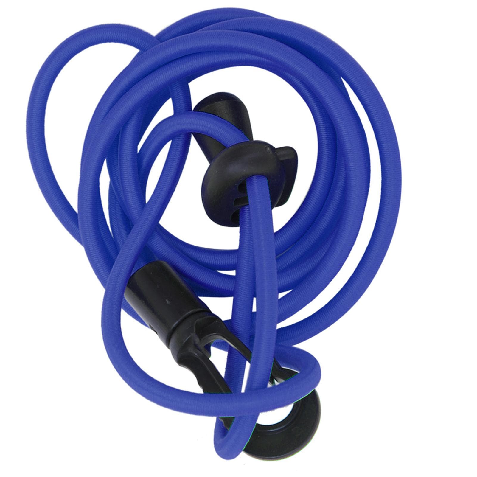 DIY Elastic Kayak Paddle Leash Bungee Rope Buckle Combination Lanyard Canoe AccessoryBlue