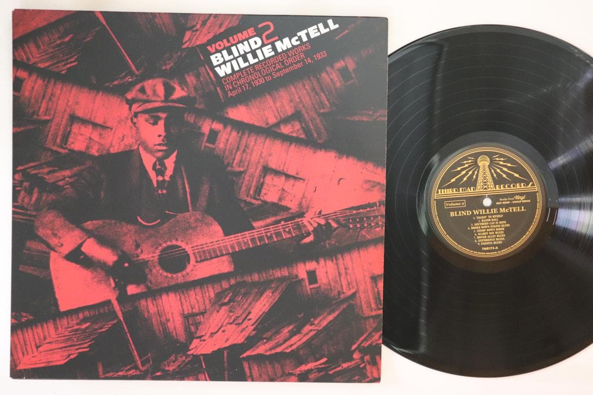 LP Record BLIND WILLIE MCTELL - Complete Recorded Works In Chronolo TMR173 THIRD MAN 2013 US Blues Used