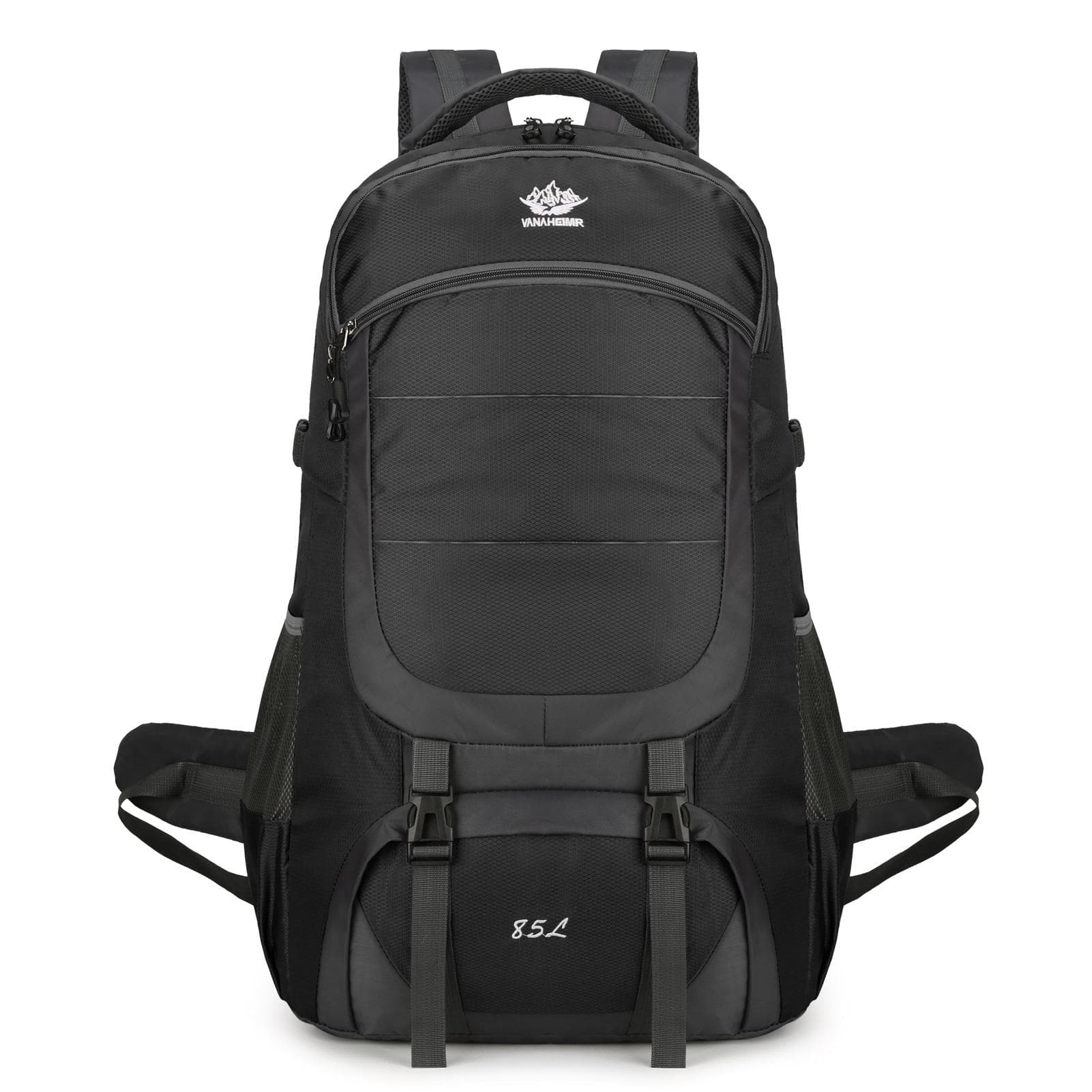 Extra Large Backpack 85L Large Capacity Travel Backpack Hiking Camping Backpack Outdoor Large black
