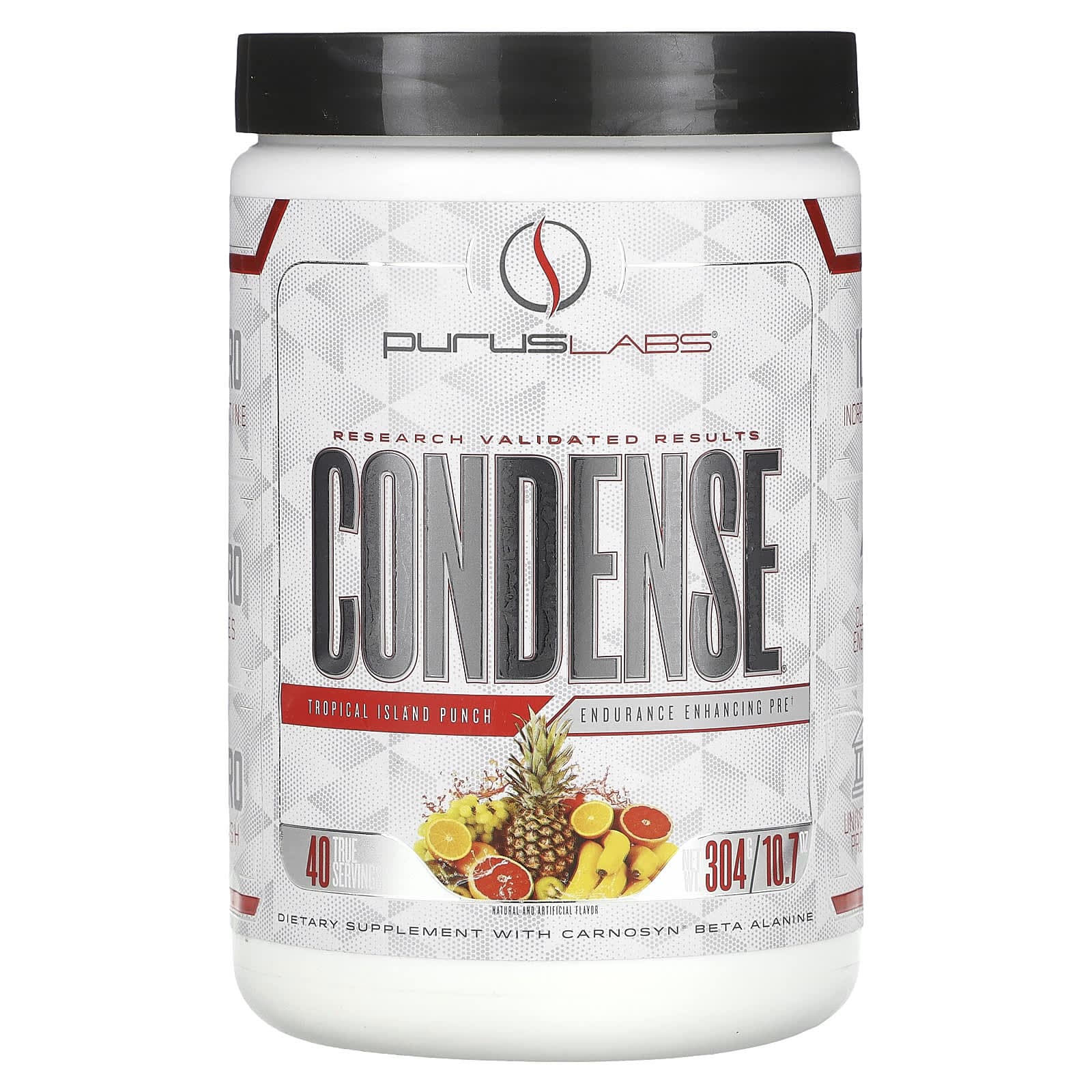 Purus Labs, Concentrated, Endurance-Enhancing Primor, Tropical Island Punch, 10.7 oz (304 g)