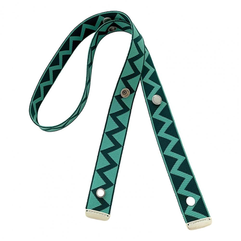 Shoulder Bag Strap Geometric Print Contrast Color Great Tenacity Great Load Bearings Handbag Strap Crossbody Bag Accessories Other green