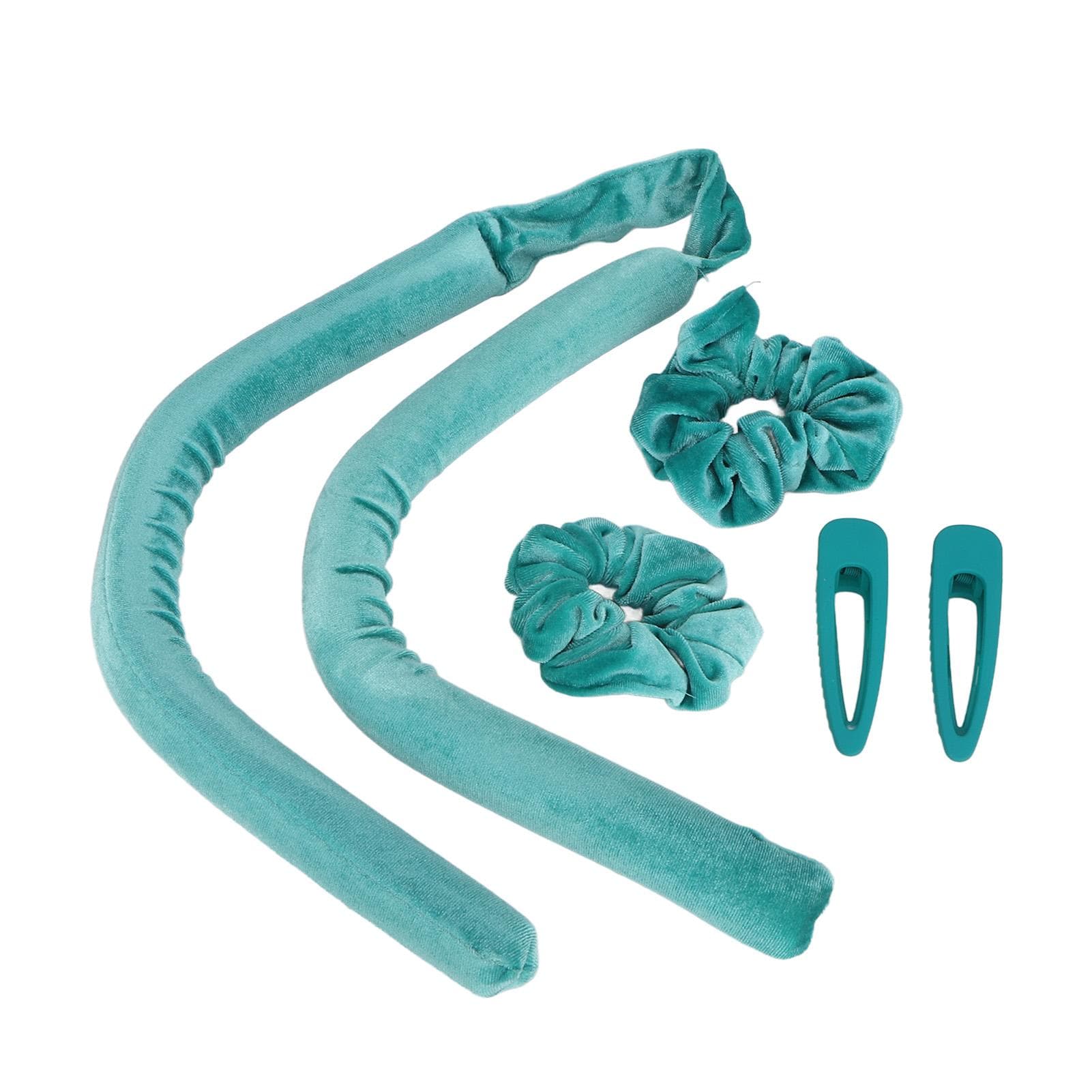 Heatless Curling Rod Headband Roller Curler Hair Curl Ribbon Set Kit for Home Sleeping