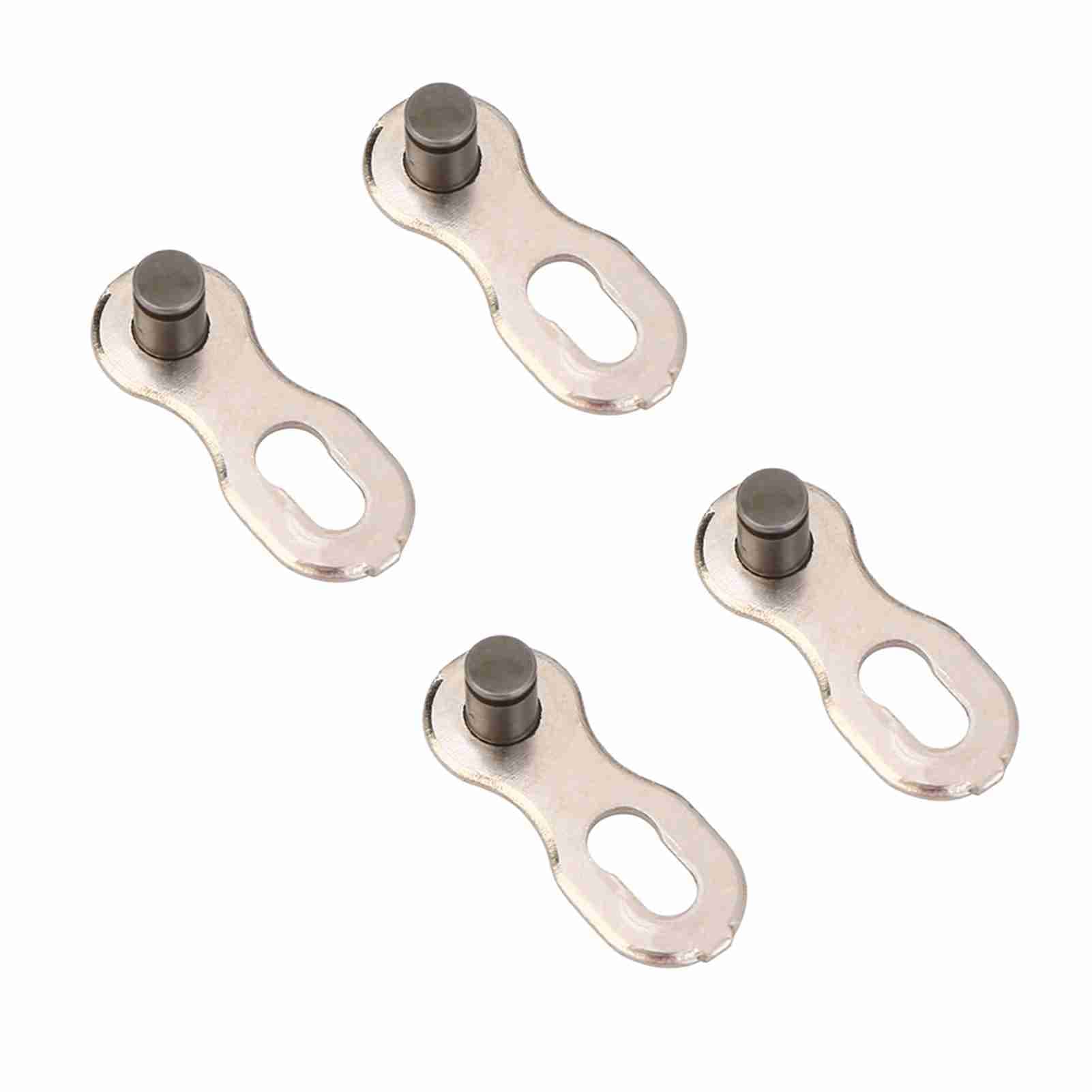 Heavy Duty Bike Quick Release Chain Link Magic Joint Connector for 11 Speed (Silver) silver