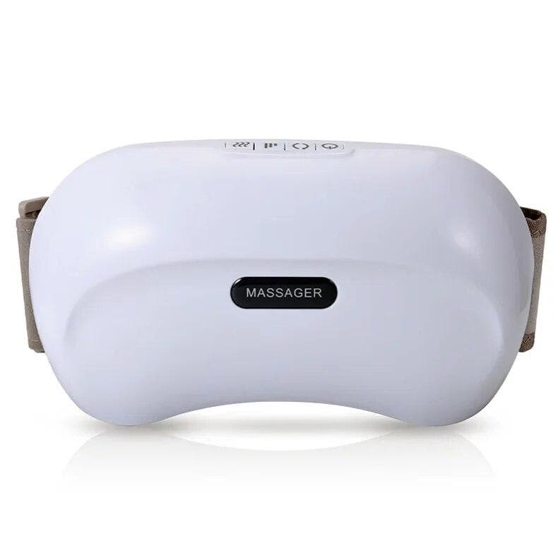 Electric Abdominal Massager Health Care Deep Knead Abdomen Instrument Vibration Body Massage Tool Physiotherapy Heating Slimming white Rechargeable