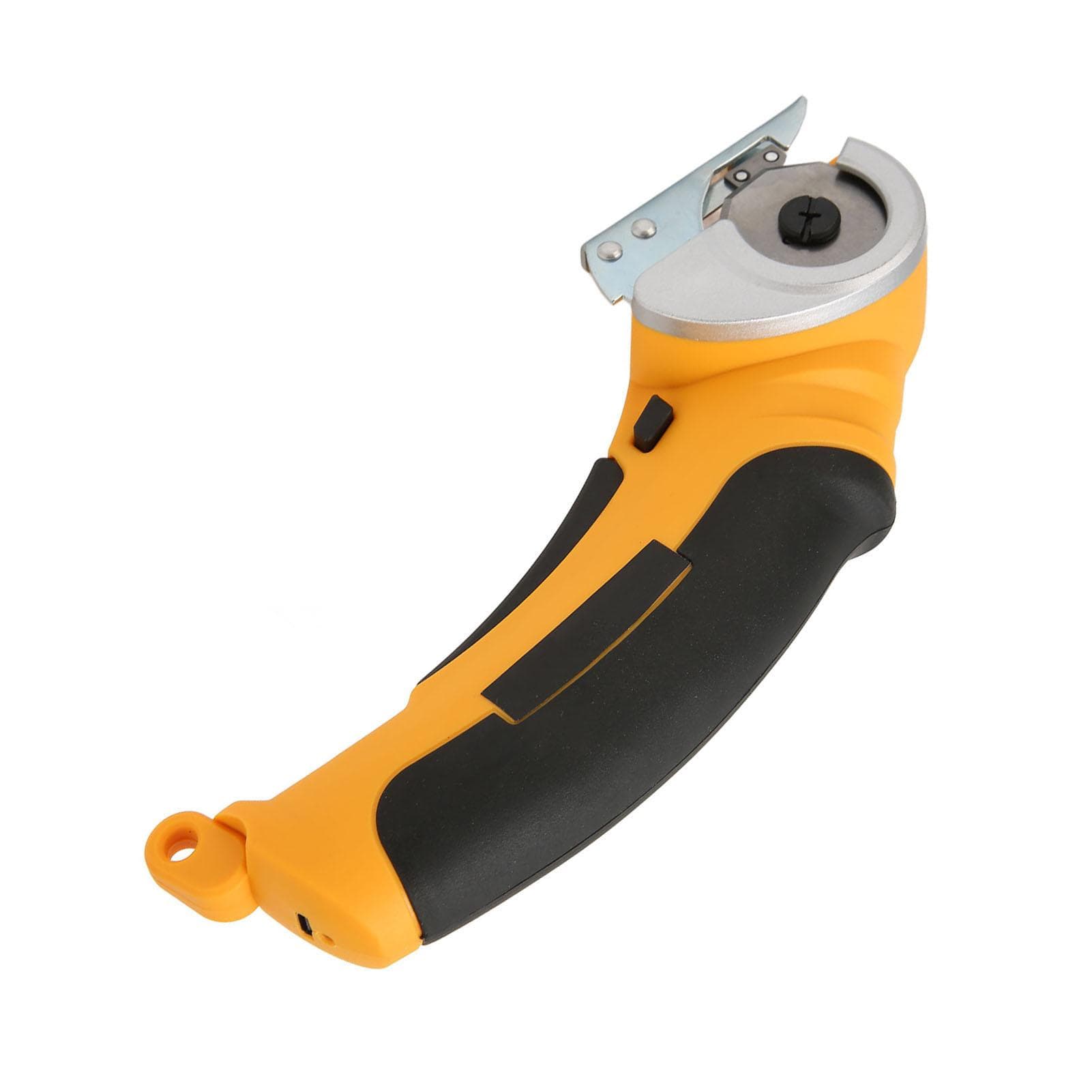 Cordless Electric Scissors Ergonomic Mini Rotary Cutter with Safety Lock for Carpet Cutter Tool