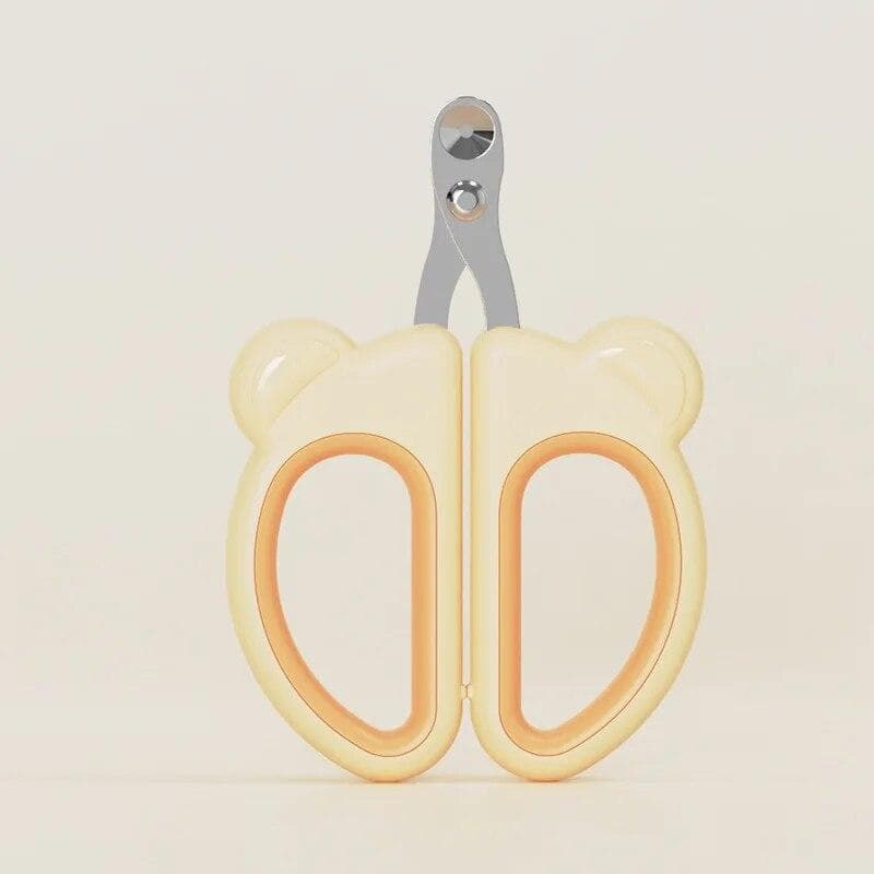 Cat Dog Nail Clippers Pet Nail Scissors Professional Nail Cutting Tools Pet Kitten Nail Trimmer Pet Supplies yellow