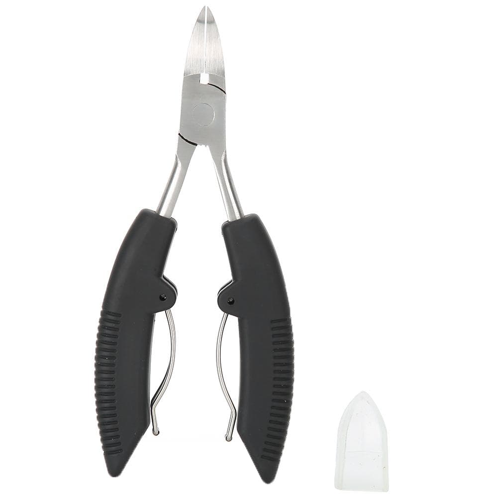 Professional Cuticle Scissors Fingernail Toenail Thick Ingrown Toe Nail Clippers Pliers Pedicure black