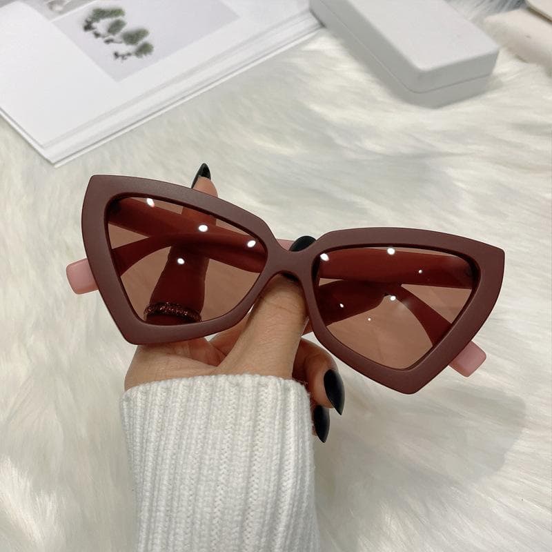 New Fashion Cat Eye Sunglasses Women Luxury Brand Designer Sun Glasses Y2K Travel Sun Shades Gafas De Sol As shows