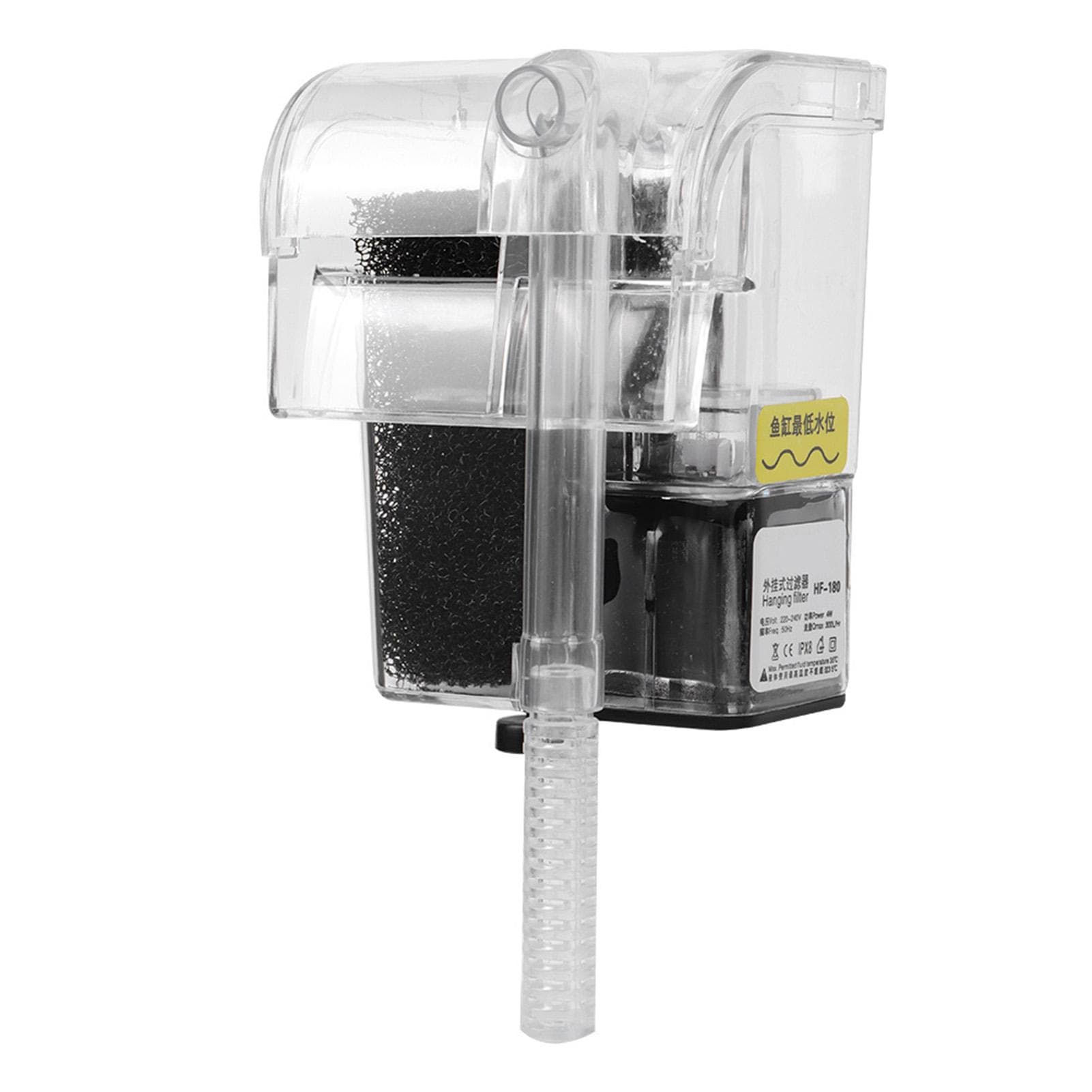 3 in 1 Submersible Pump Waterfall Filter Water Purifier for Fish Tank Aquarium