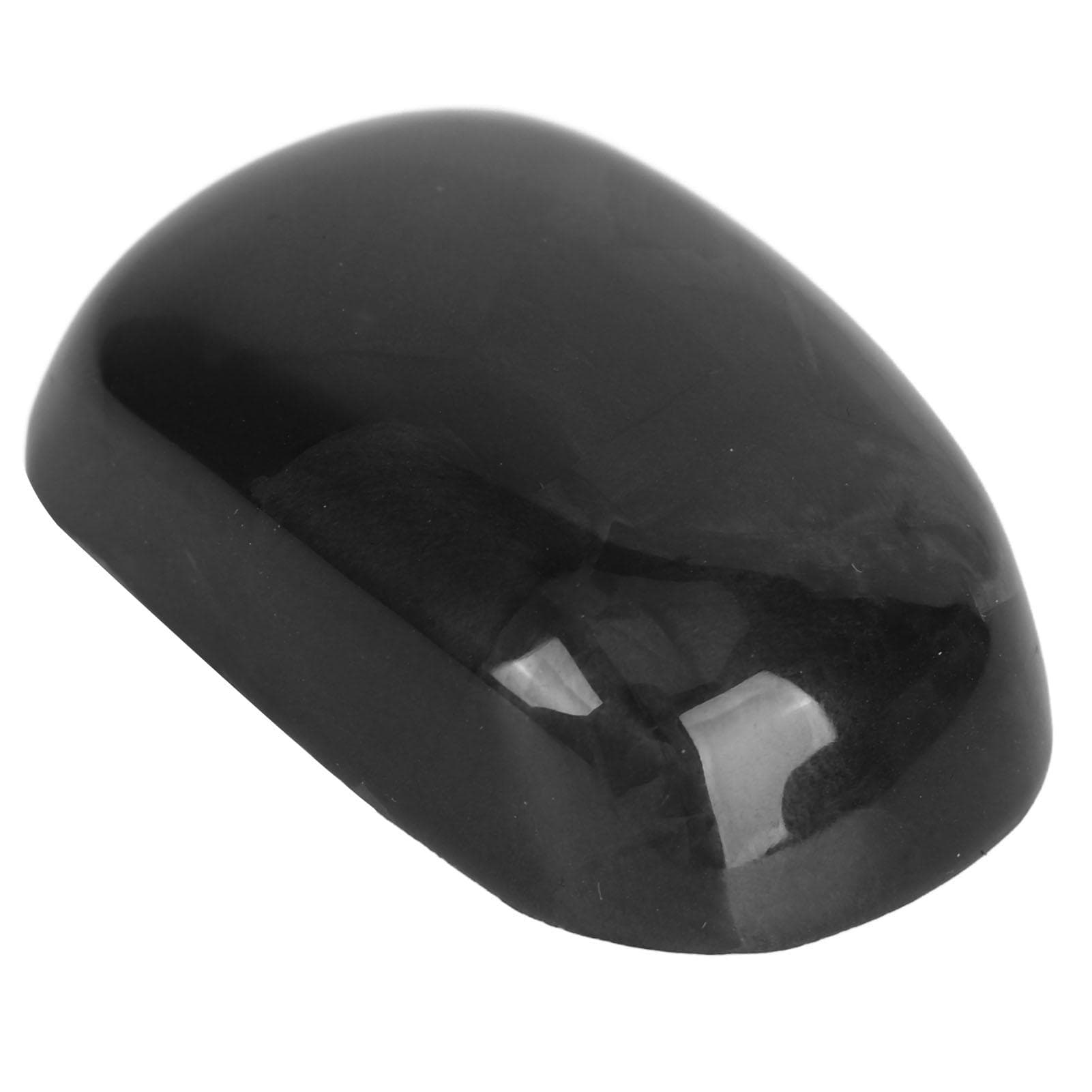 Gear Shift Knob Unlock Button Cover Carbon Fiber Shifter Lever Unlock Button Trim Replacement for