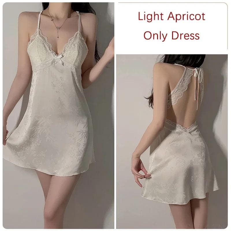 Chinese Style Pajamas Set for Women Sexy Lace Hollow Design Jacquard Patchwork Spaghetti Straps Home Wear for Women L