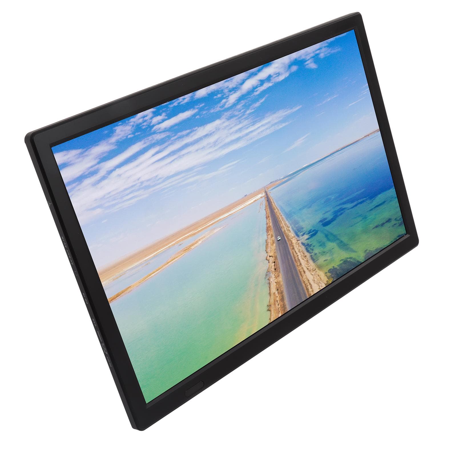 Portable Digital TV 15.4inch Multifunction Same Screen Function HD Portable LED TV for Outdoor US Plug