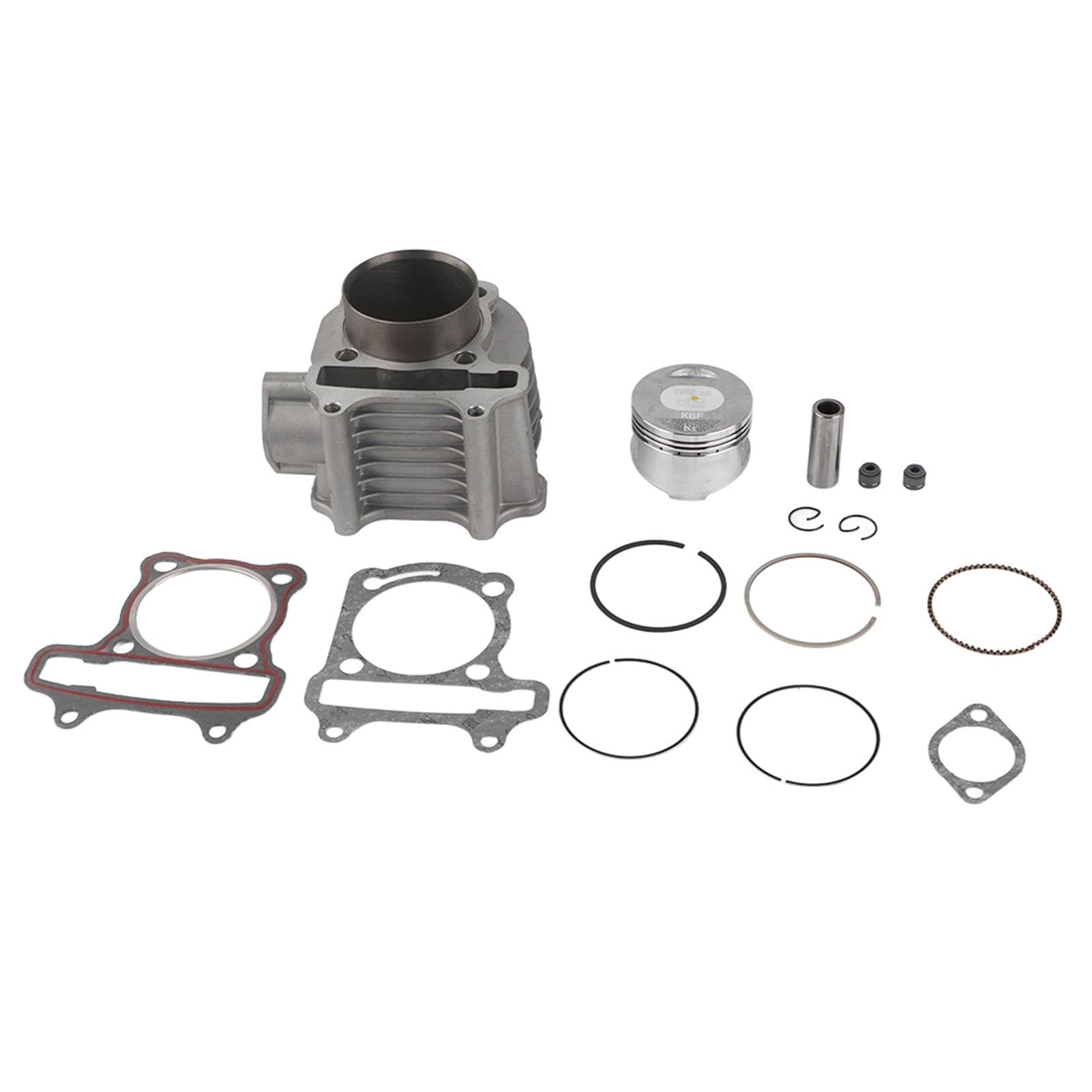 57.4mm Cylinder Piston Set for ATV QUAD GY6 150 157QMJ 1P57QMJ 4 Stroke Air Cooling Moped