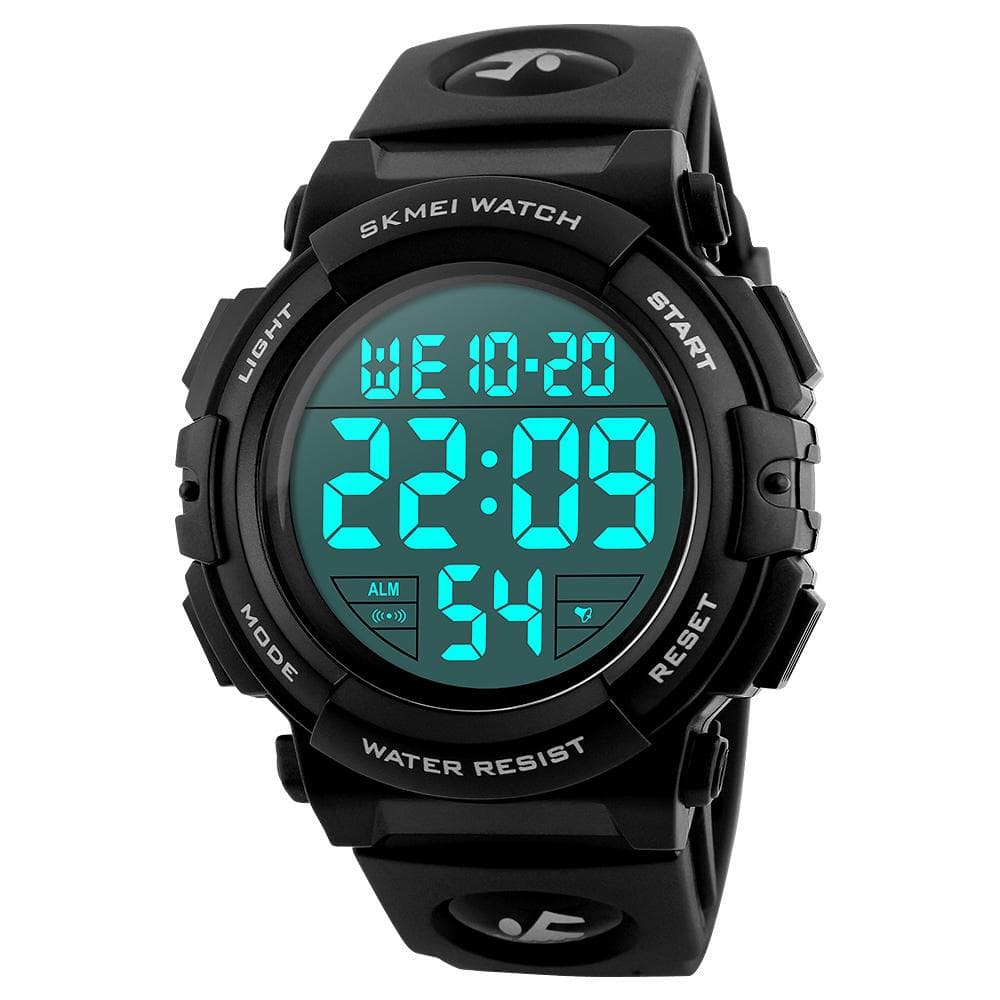 SKMEI Man Watch Wristwatch Fashion Watch Multifunction Waterproof Outdoor black