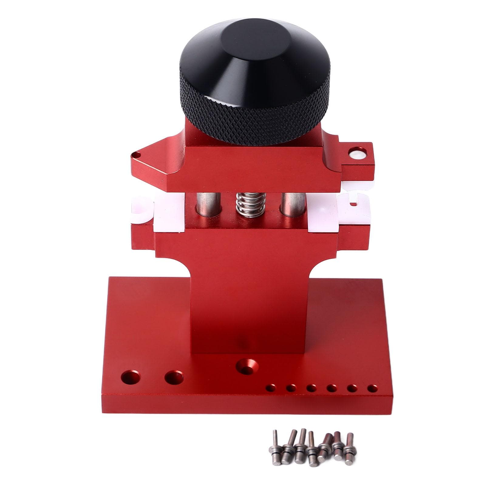 Press Type Watch Friction Tube Removal Tool with 7 Pins Rotation Button Watch Repair Tool for