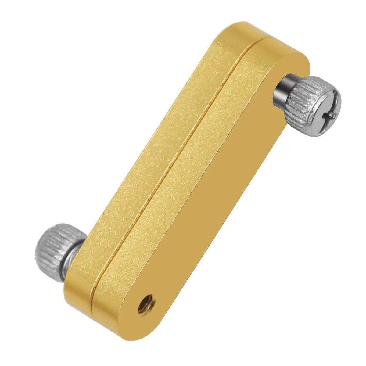 Steel Ruler Positioning Block Angle Scriber Line Marking Gauge For Ruler Locator Woodworking Scriber Measuring Tools gold