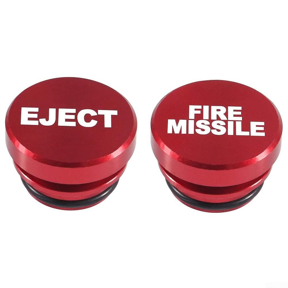 2 Pieces Cigar Lighter Plug Auto Interior Dust Cover