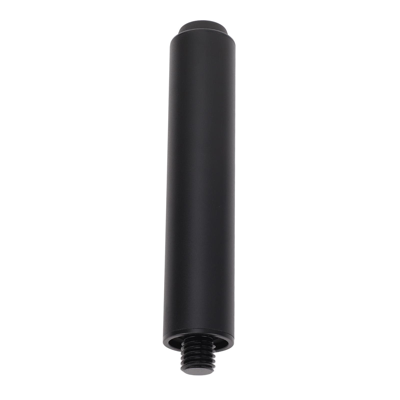 6 Inch Pool Cue Extension Aluminum Billiards Pool Cue Extender with Rubber Bumper