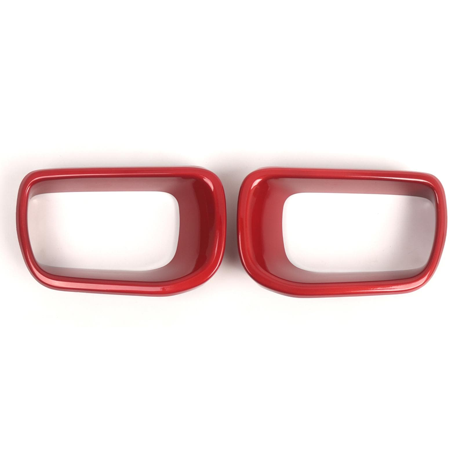 2pcs Car Front Bumper Brake Air Duct Cover Replacement for BMW Mini F55 F56 F57 S 20142021 OEM red