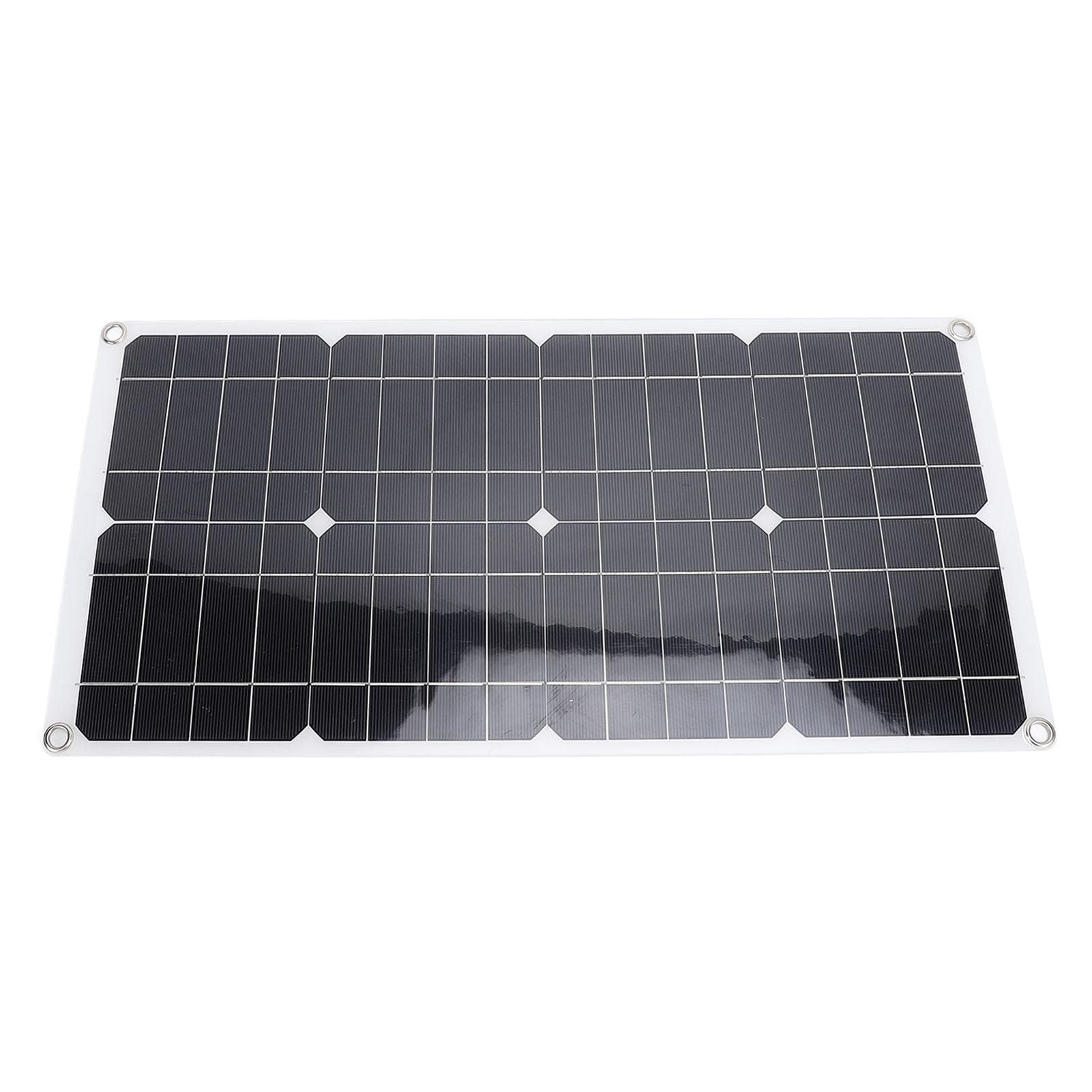 Solar Panel Controller Kit 25W Water Resistant Solar Panel Charger with Controller for Camping 10A