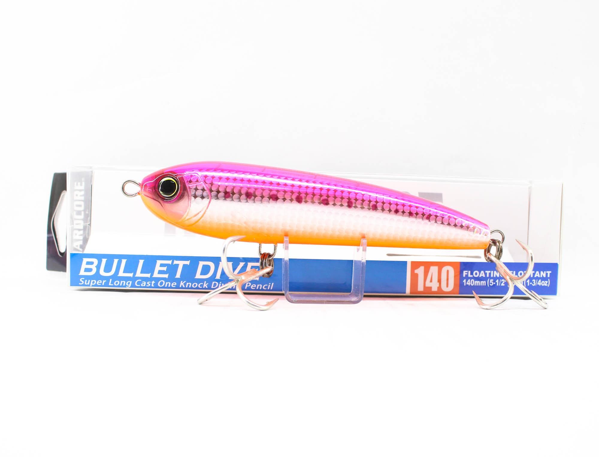 Yo Zuri Duel Hardcore Bullet Dive 140 mm Floating Lure F1222-HPI (8916)