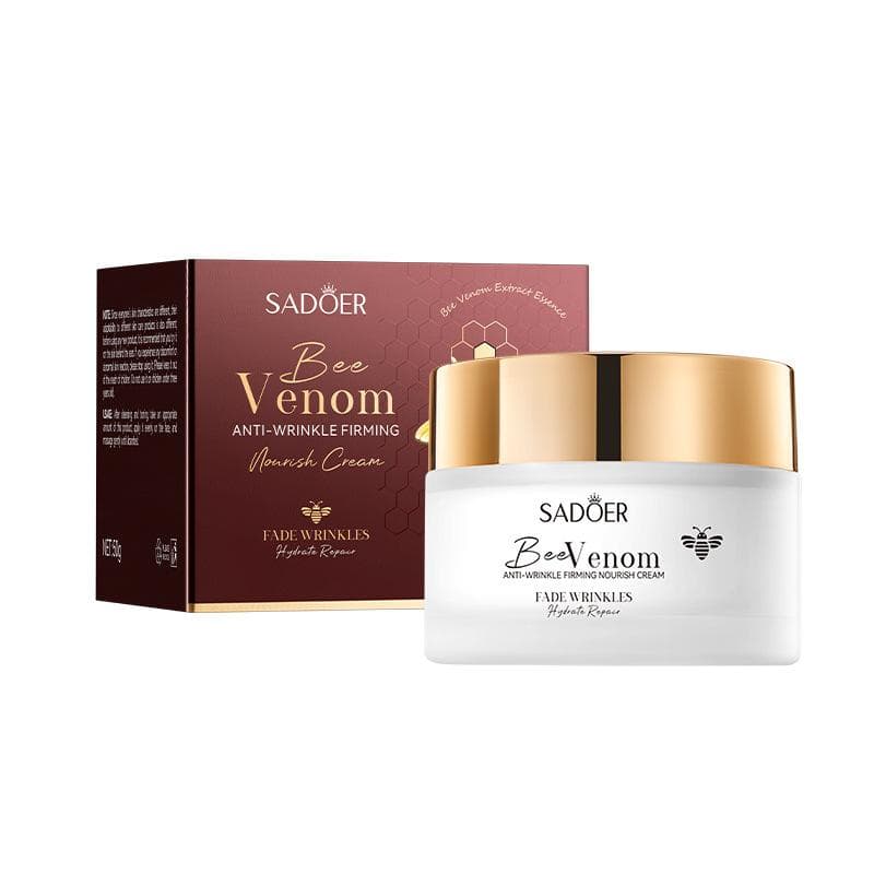 Bee Venom Anti-Wrinkle Facial Cream Firming Lifting Anti Aging Nourishing Moisturizing Brightening Repair Face Cream Skin Care 50g