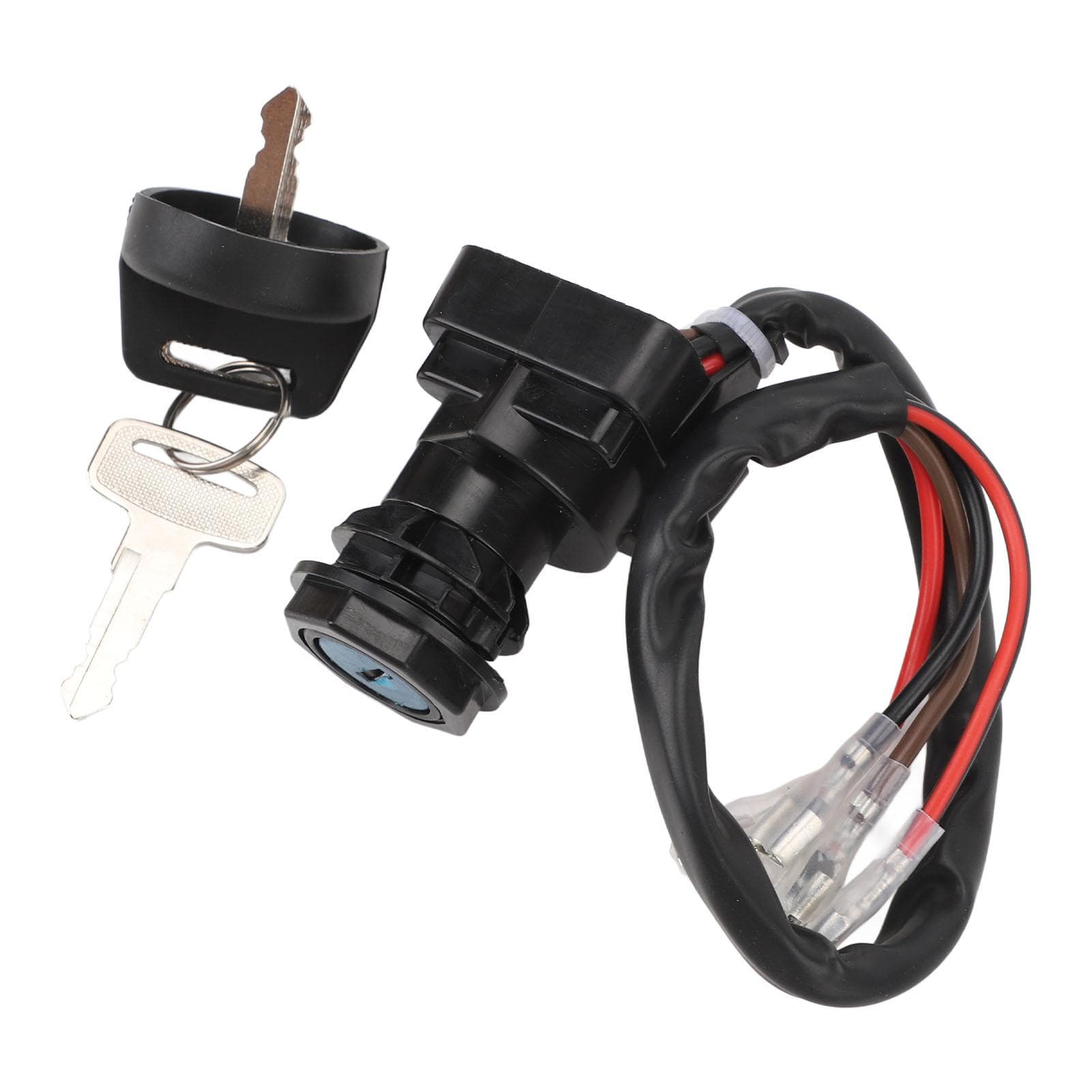 ATV Ignition Key Switch Stable Ignition Performance 4 Wire Ignition Starter Switch Replacement for