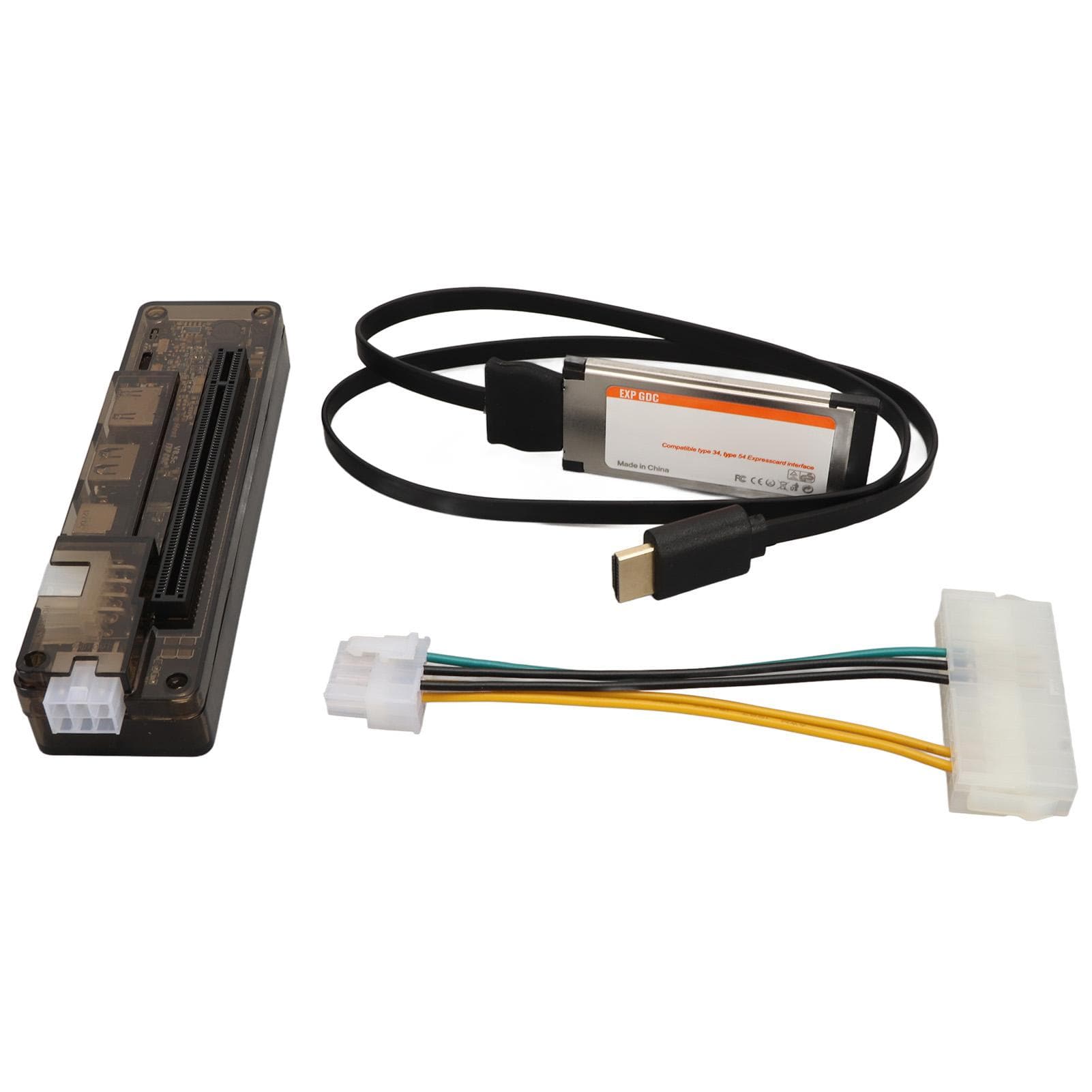 Laptop External Independent Video Card Dock EXP GDC Graphics Extension Expresscard 6Pin 8Pin
