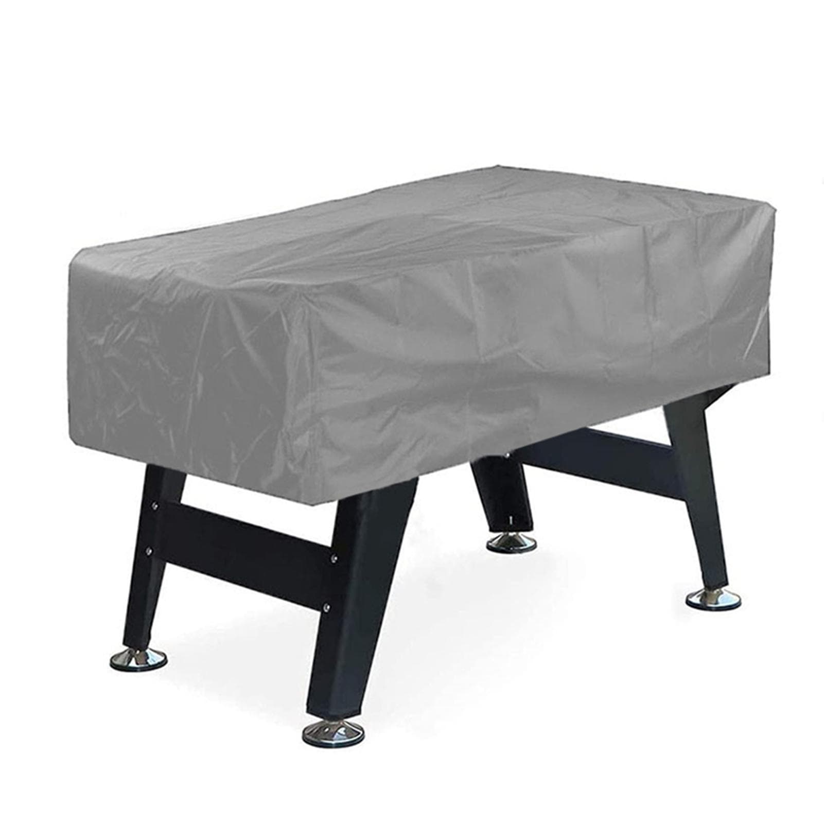 Waterproof Foosball Table Cover Folding Soccer Table Cover Dustproof Cover Moisture Resistant grey