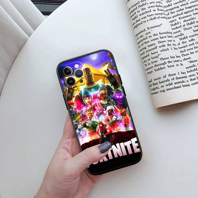 ED20 F-Fortnites Phone Case for iPhone 6 6s 7 8 11 12 13 14 15 XS Pro Max XR X SE Samsung S20 S21 S22 S23 S24 FE Ultra Plus Lite S21S A55 iPhone XR green