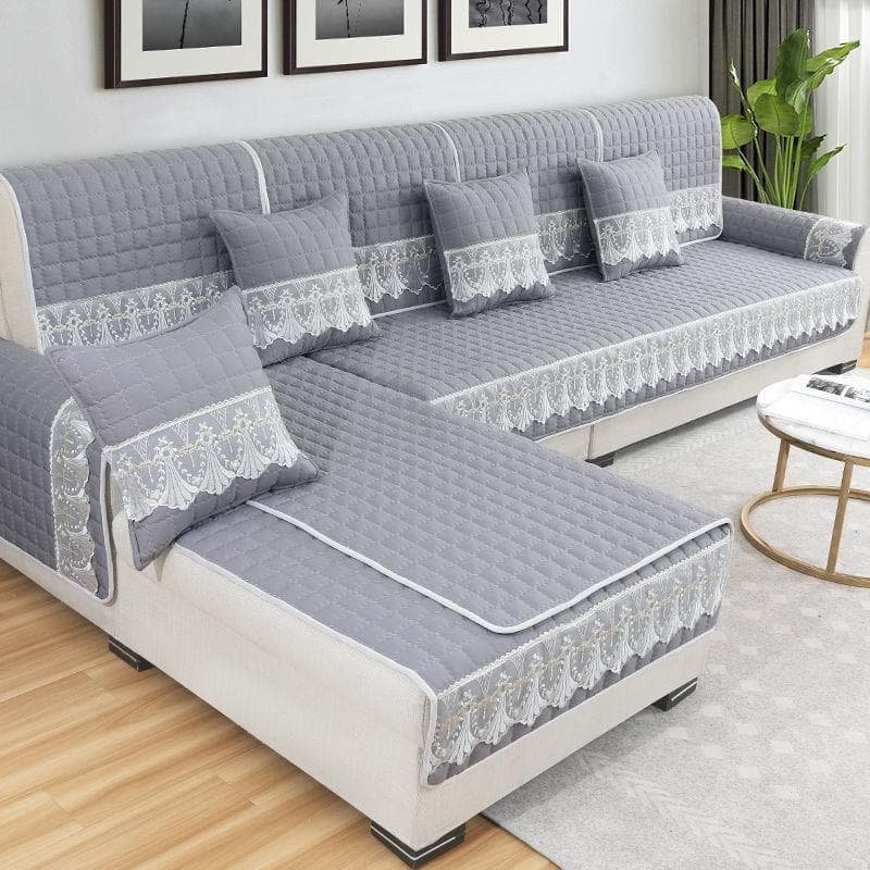 Plaid Non-slip Sofa Cover Protector Chaise Four Season Universal Stretch Corner Sofa Cushion Towel 1/2/3/4-seater Sofá Cojines 70x70cm 1piece