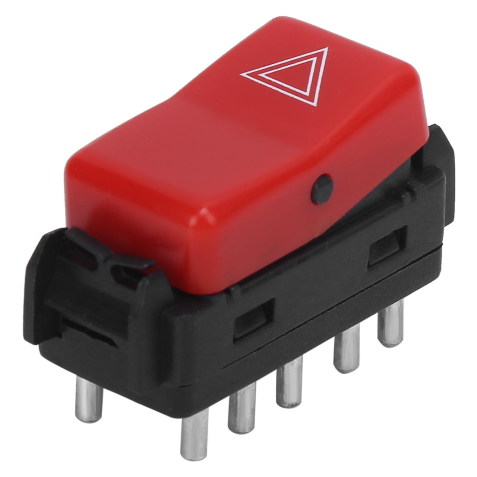 Warning Hazard Light Emergency Flasher Switch 1248200110 Red Replacement for Mercedes W124 W201 W202