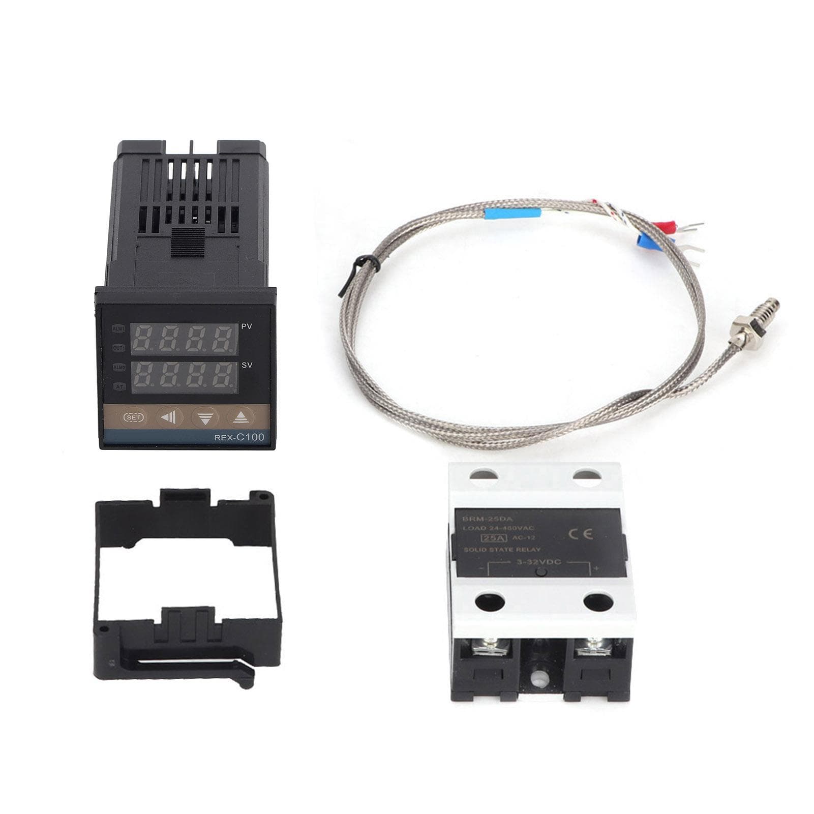 0400 celsius Digital LED PID Temperature Controller Thermostat Kit AC110V240V
