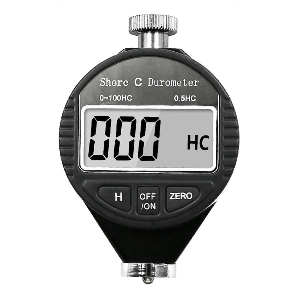 Hardness Tester Tire Plastics Rubber Hardness Test Tool Digital Durometer LCD Display Hardness Meter 0-100HC