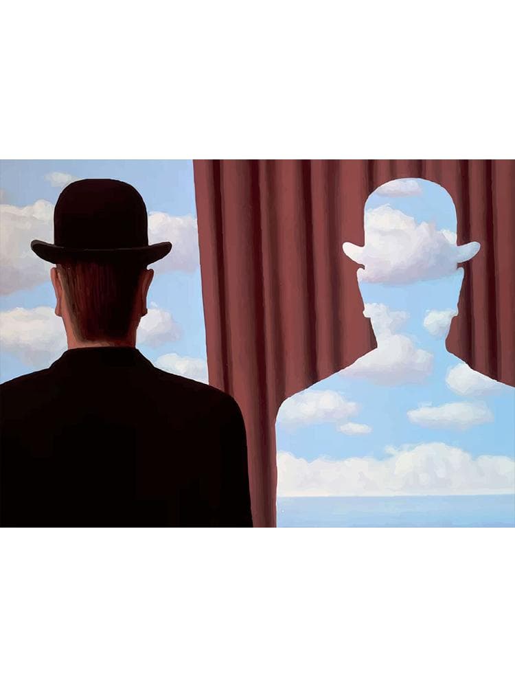 Famous Surrealism Arts Posters Canvas Painting Abstract Rene Magritte Wall Picture Print For Gallery Bedroom Home Decoration 70x120cm No Fram