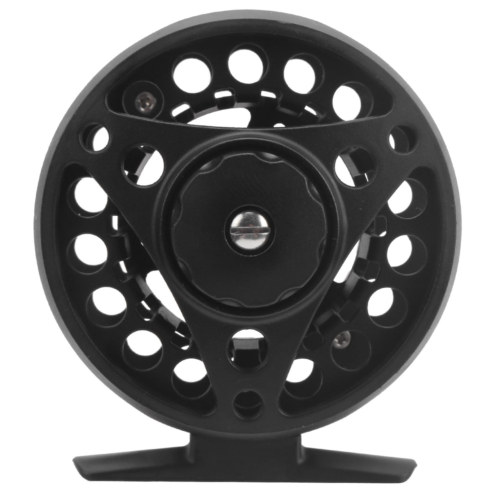 Fly Fishing Reel Aluminum Alloy Rock Fishing Reels Fly Wheel with 75mm Outside Diameter