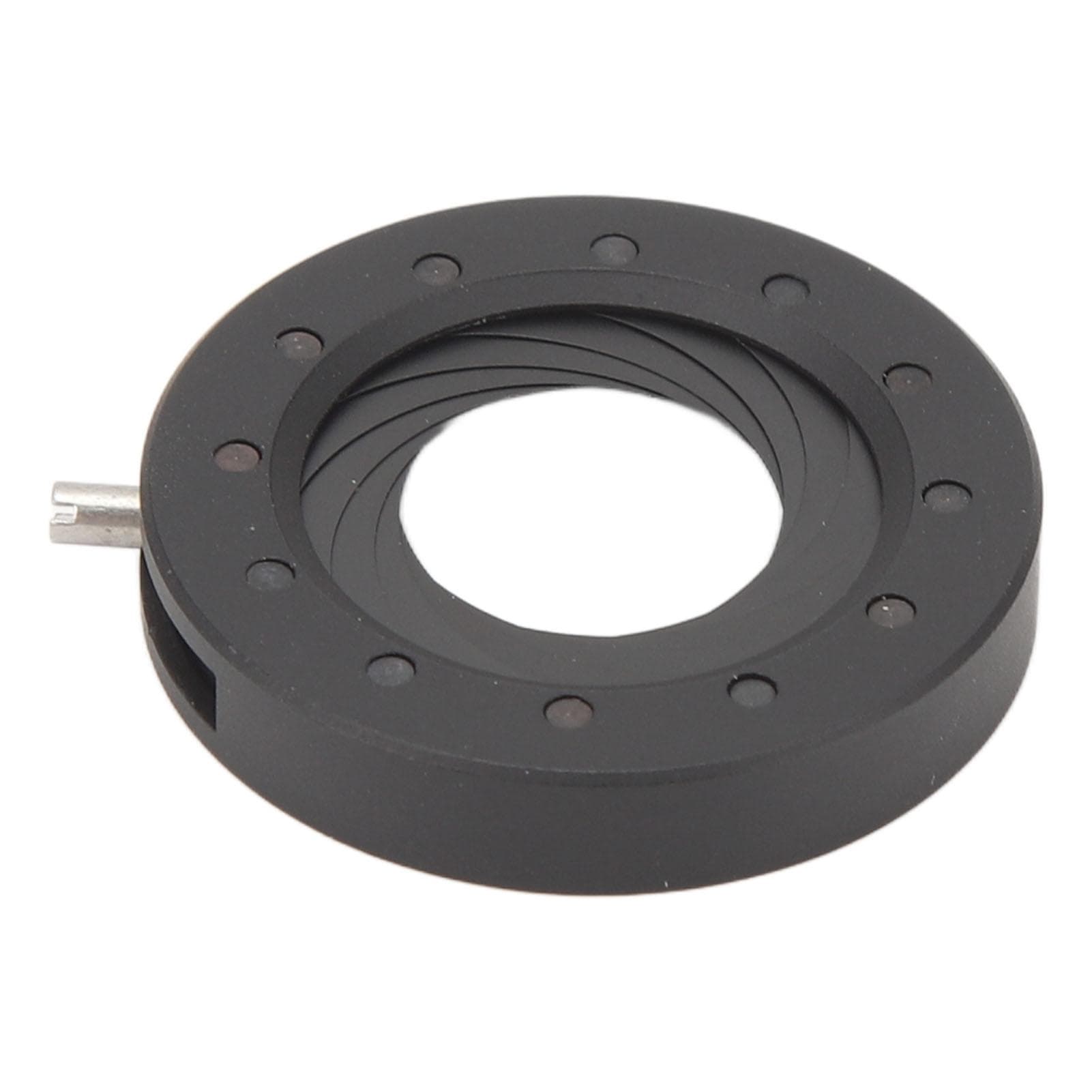 Adjustable Iris Aperture Diaphragm 1.2 to 18mm Aluminium Alloy 12 Blades Manual Control Lens
