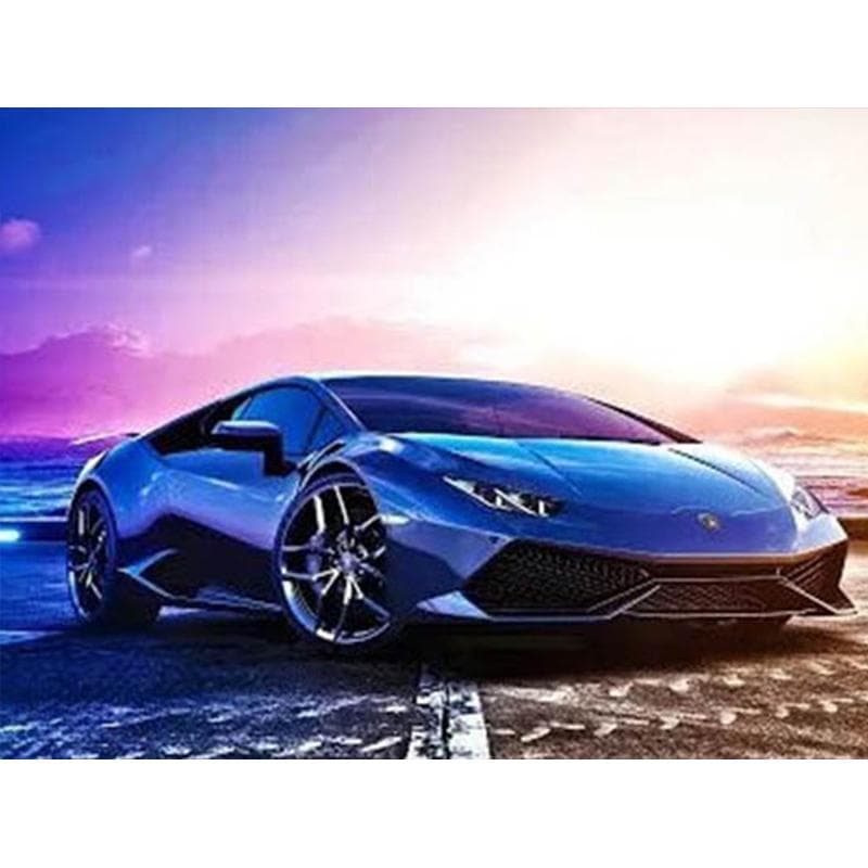 Cross Stitch Rhinestone Mosaic Diamond Embroidery 5D DIY Diamond Painting Car Decor Home Gift 20X30CM
