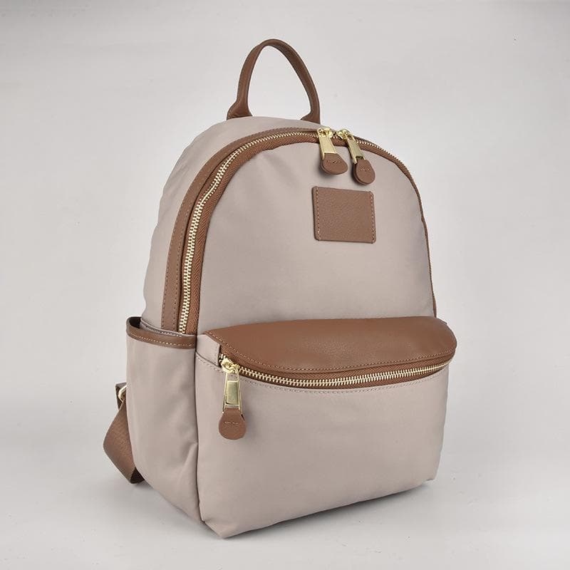 Classic Leather Backpack for Women Trendy Travel Large Capacity Backpack for Women Versatile Fashion Student Women's Schoolbag Carry