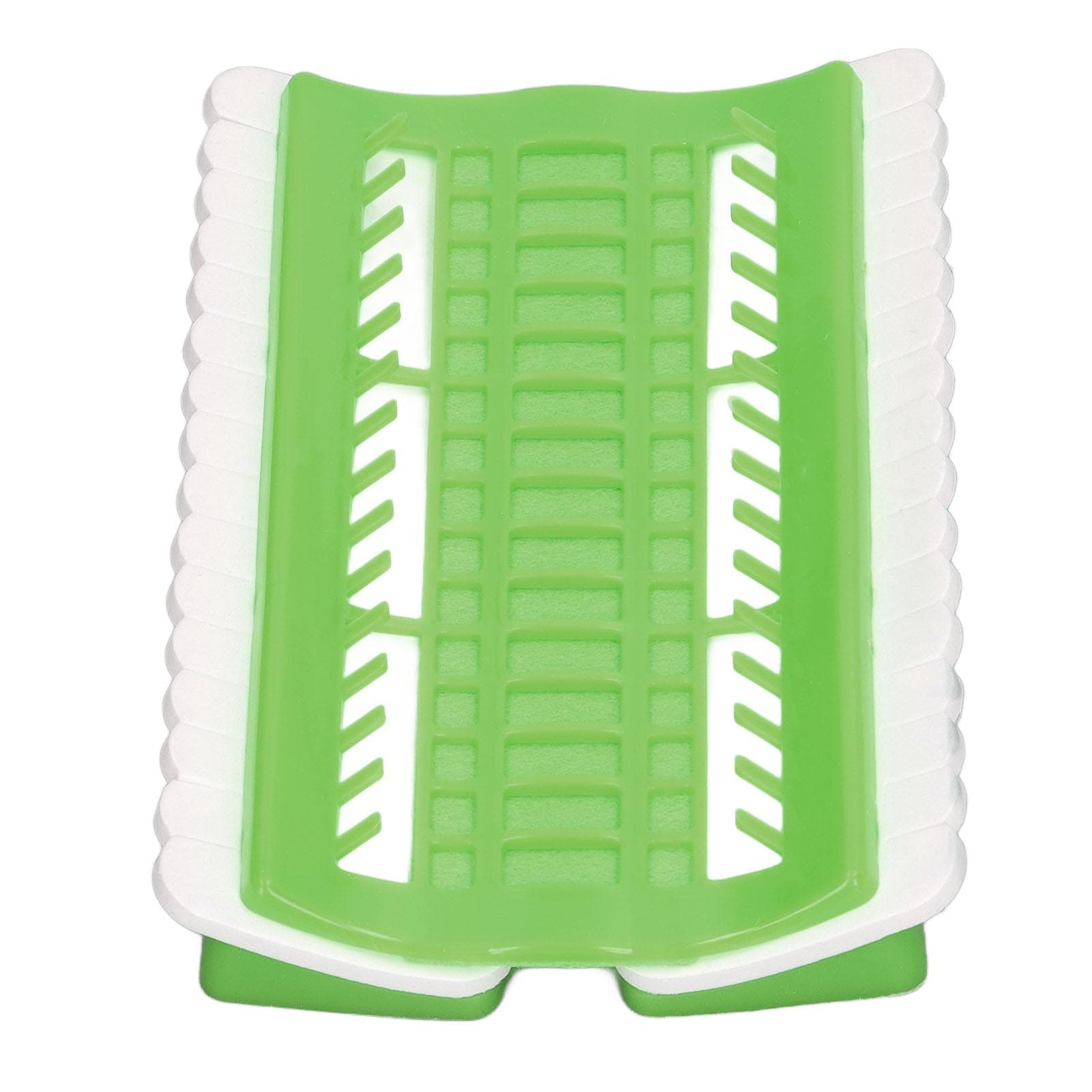 Thread Organizer 30 Positions Nonwoven Efficient Sorting Reusable Plastic Embroidery Floss Shelf green