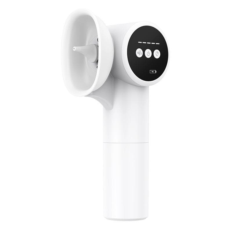 The New Electric Ear Washer Is Convenient for Hot Air Drying Ears, Deep Punching Ears, Cleaning Earwax, and Household Ear Washer. white