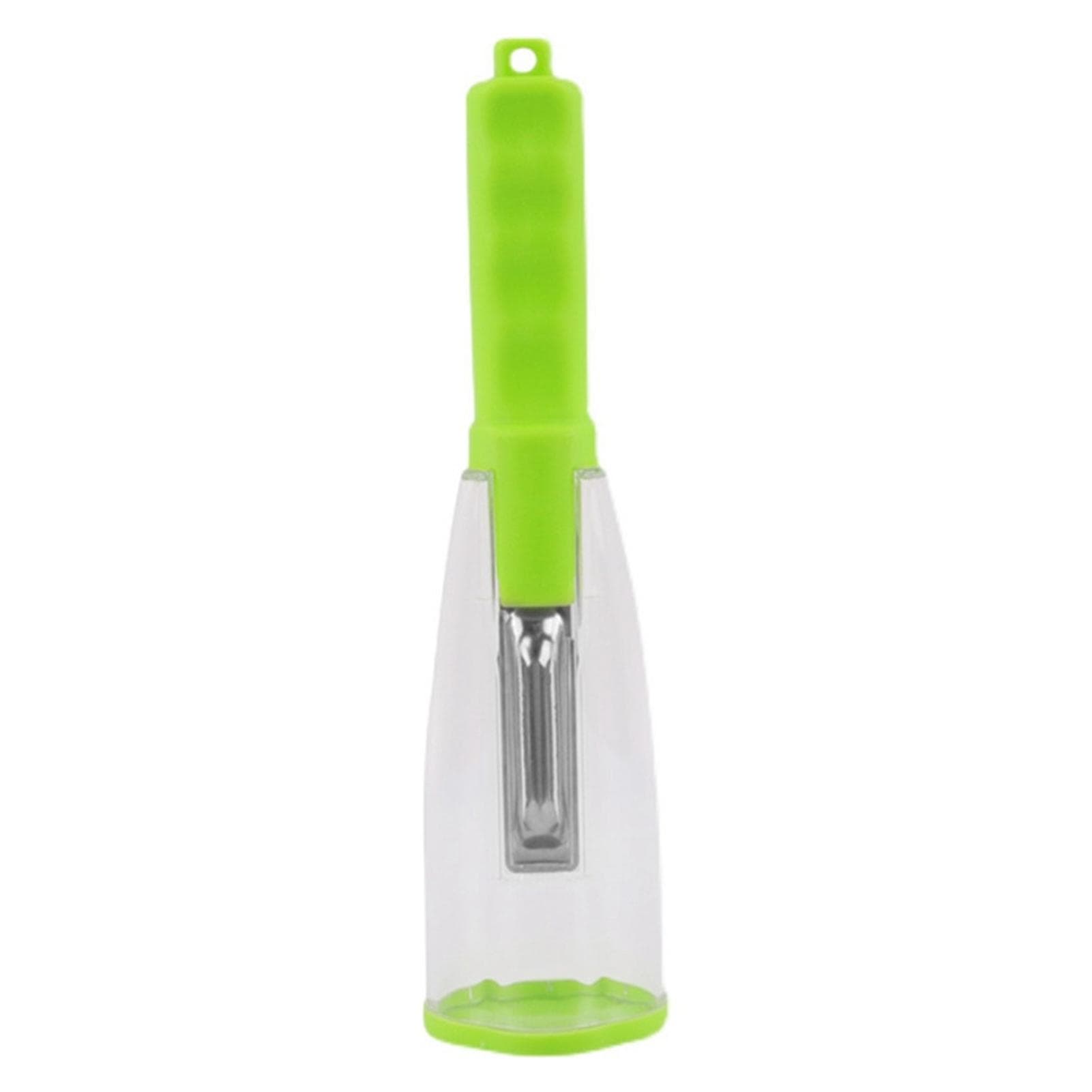 Storage Peeler Stainless Steel Blade Multifunctional Fruit Vegetable Peeler with Container Kitchen