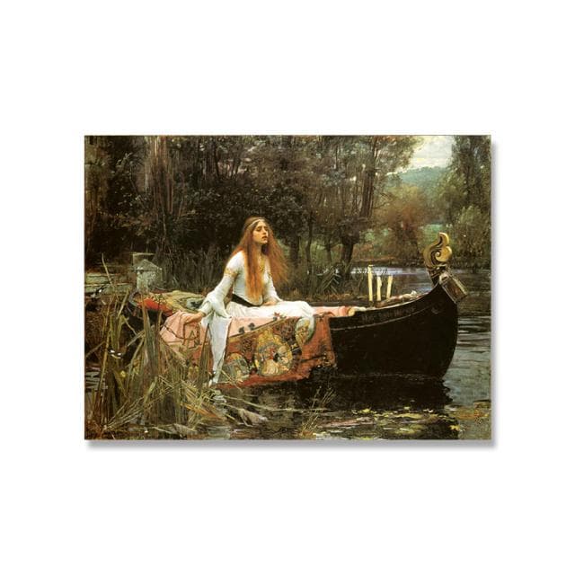 John William Waterhouse Vintage Wall Art Poster Magic Circle Witch Canvas Painting Print Jason and Medea Picture For Home Decor No Frame 60*90cm