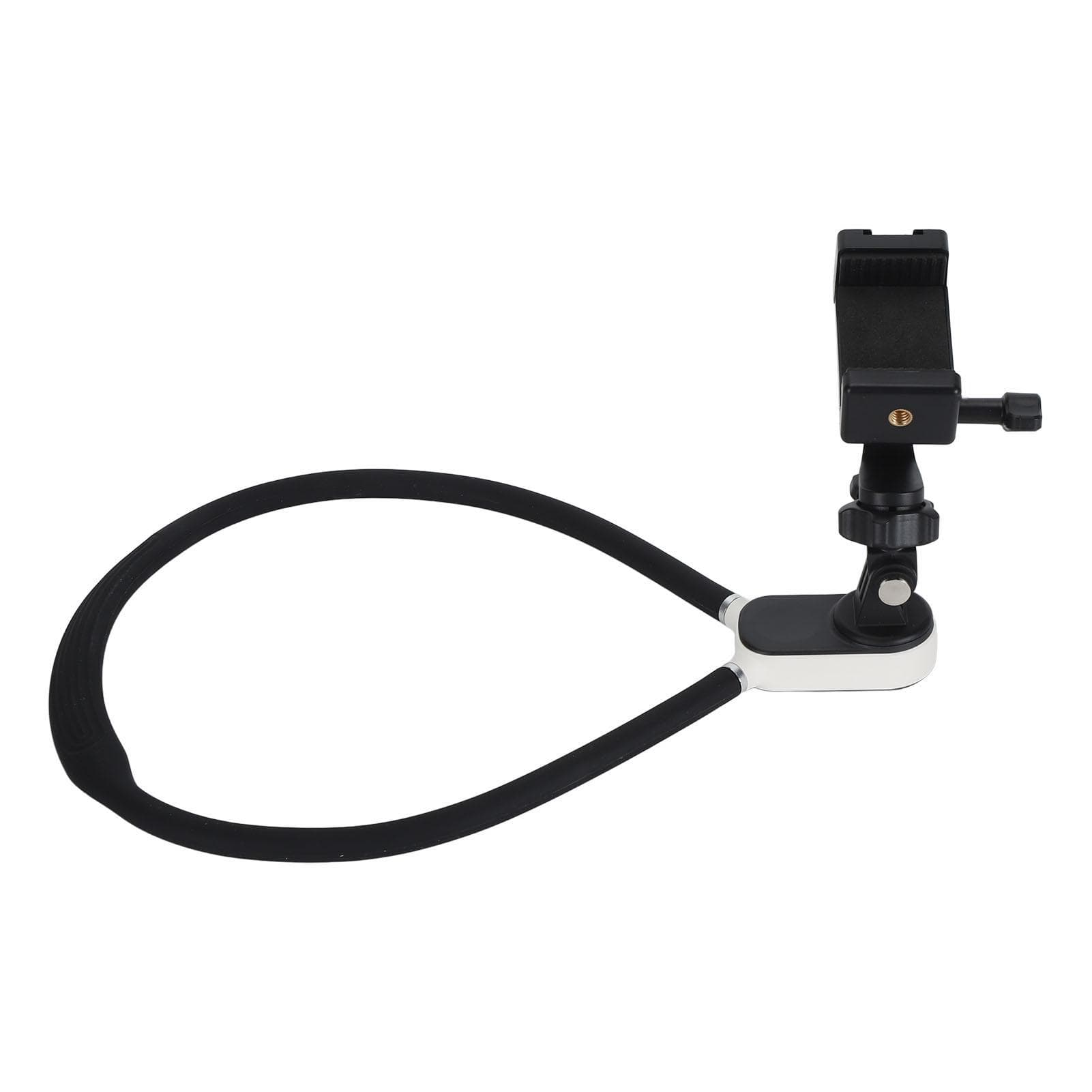 Neck Mount Adjustable Soft Silicone Magnetic Necklace Holder for Action Camera Mobile Phone